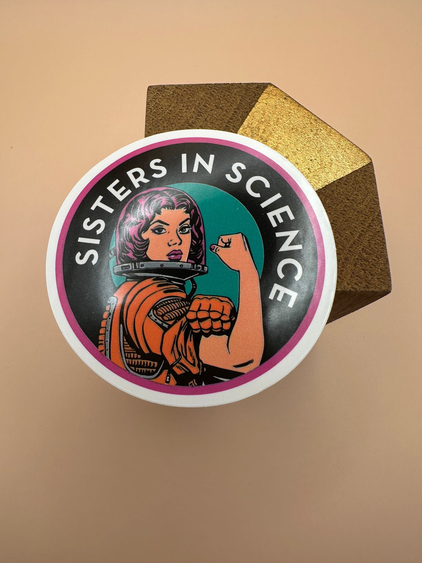 Sisters in science Autocollant/Sticker