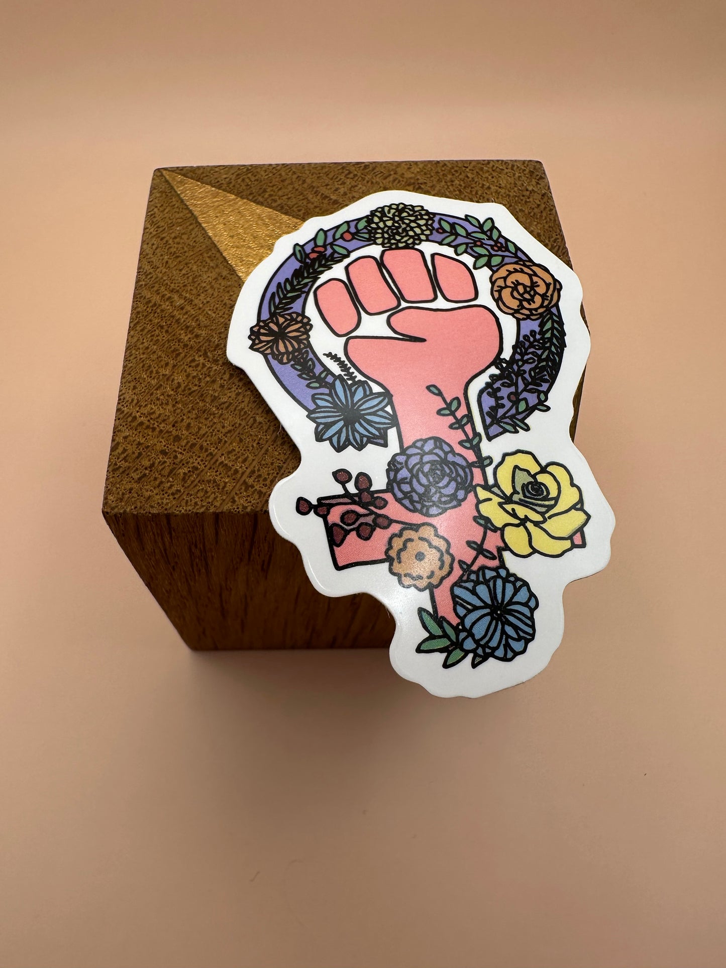Power of Flowers Autocollant/Sticker