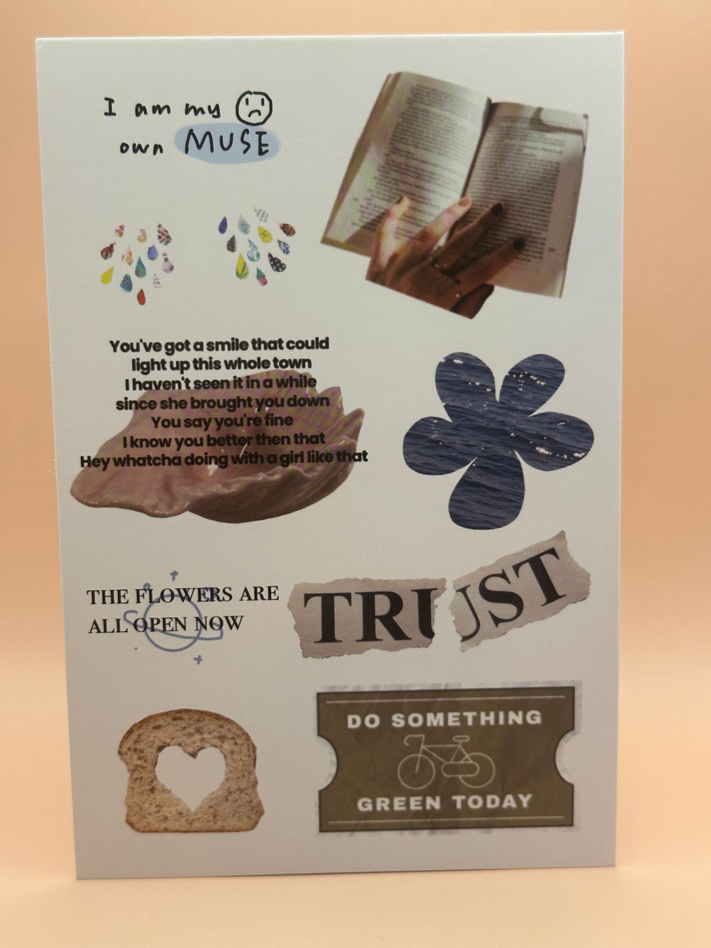 Carte déco Trust