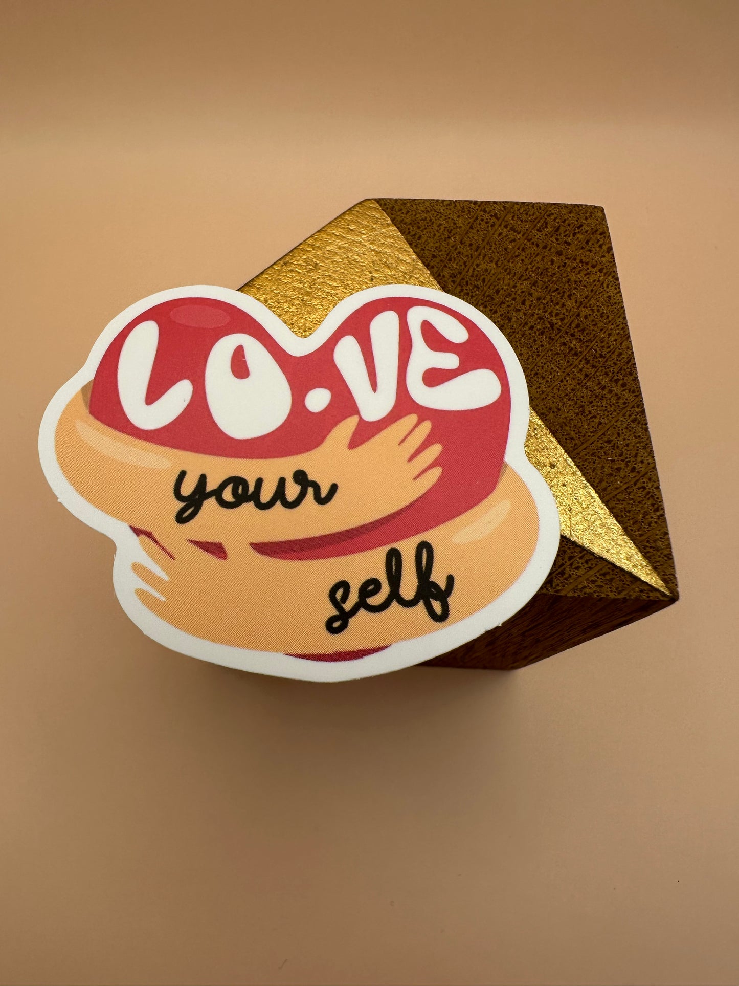 Love yourself Autocollant/Sticker
