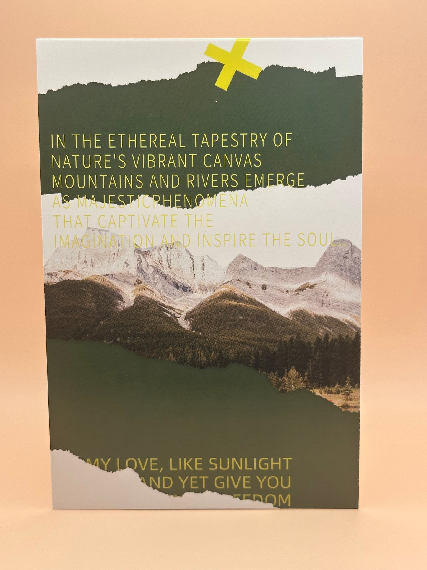 Carte déco Nature