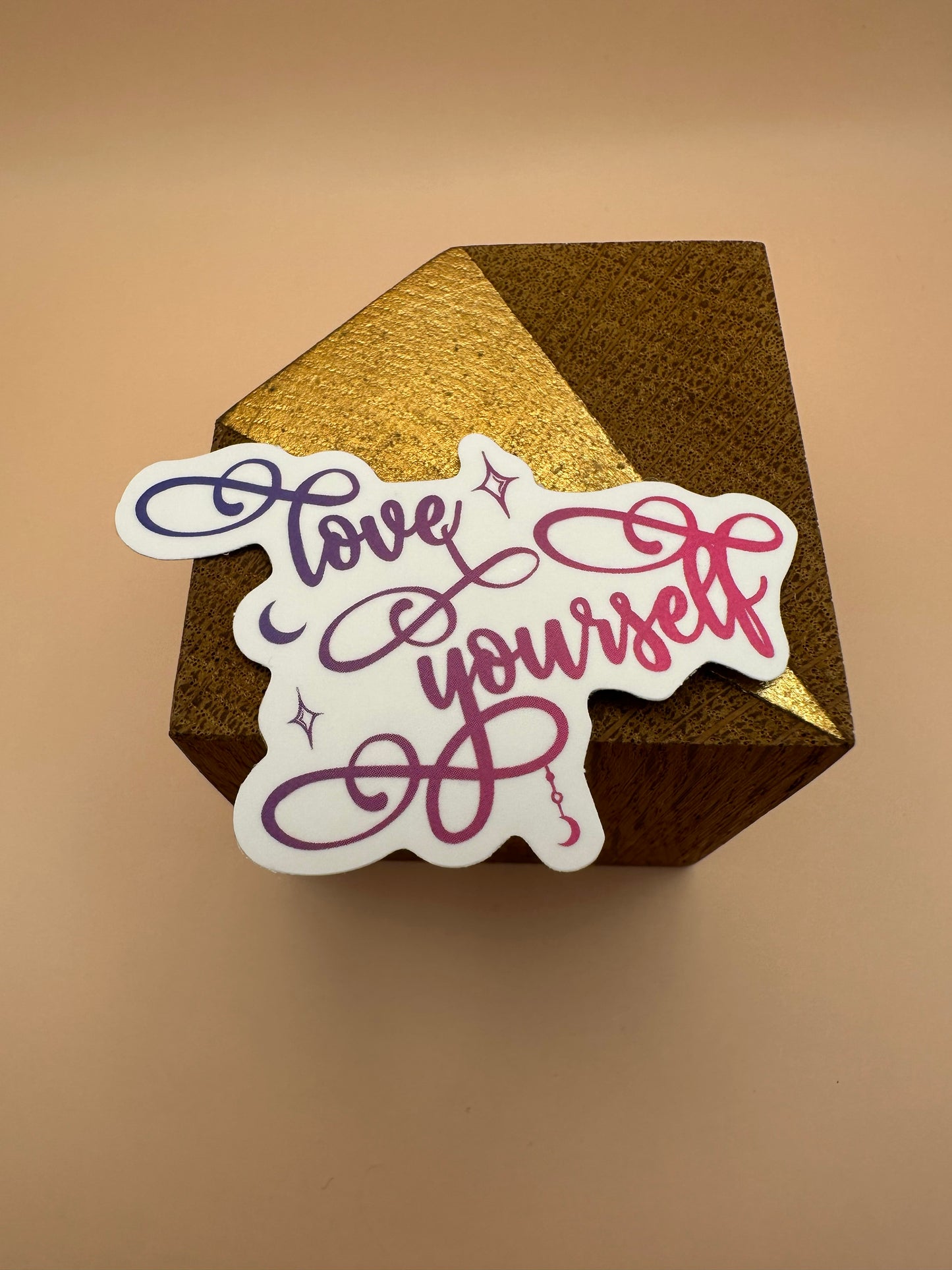 Love yourself Autocollant/Sticker