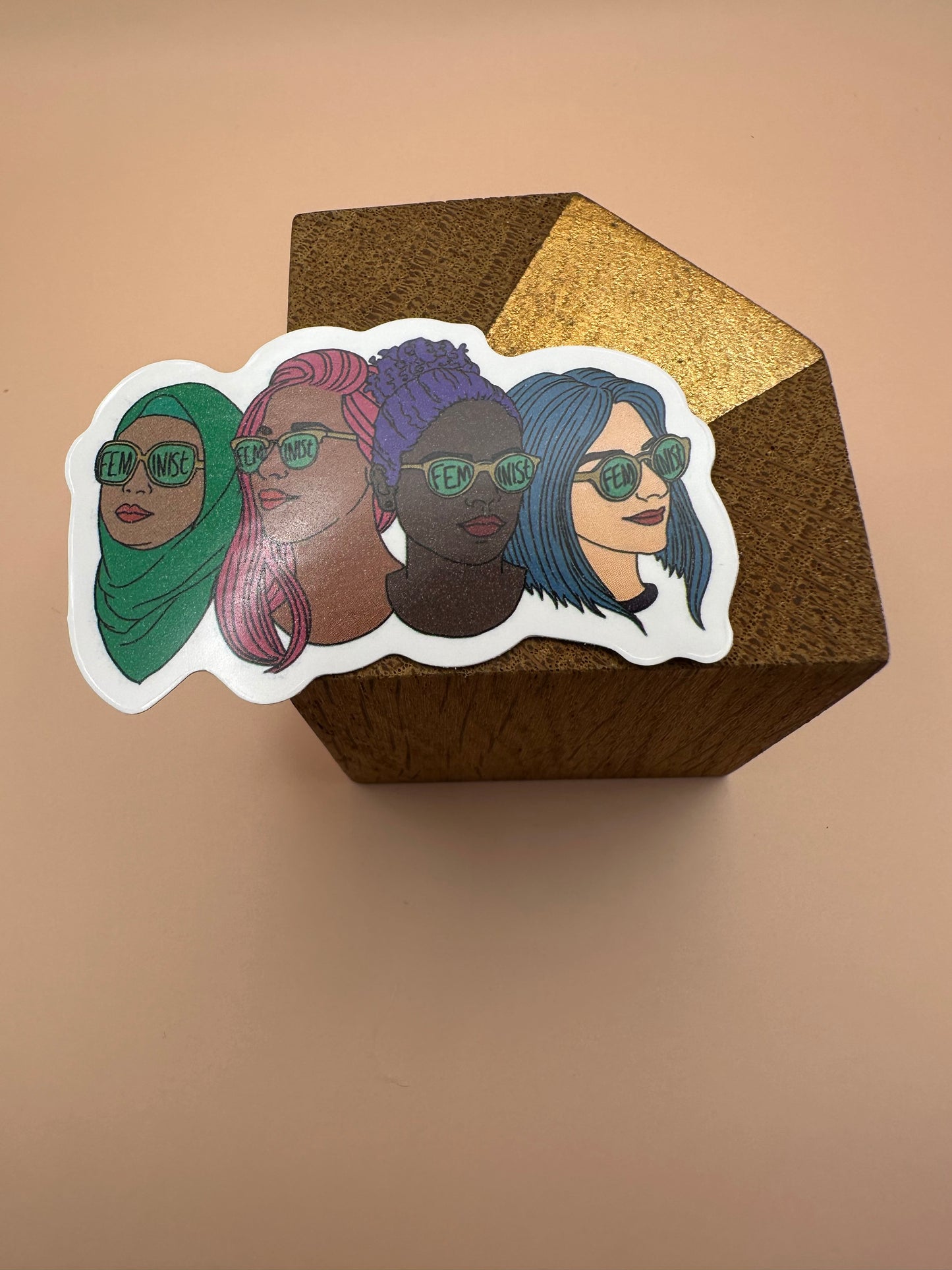 4 Girls Autocollant/Sticker