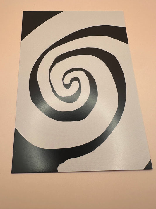 Spirale carte déco mur