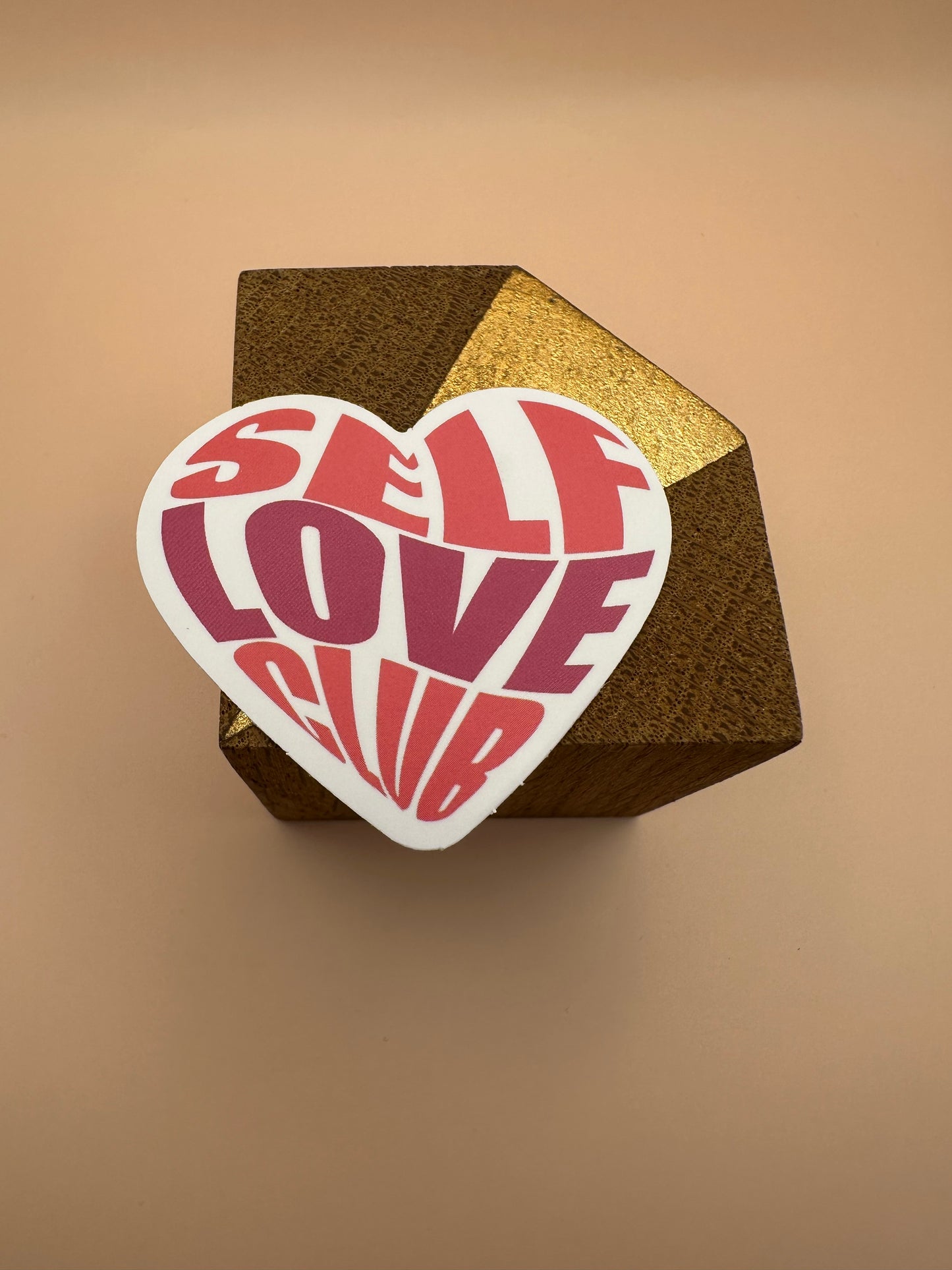 Self love club Autocollant/Sticker