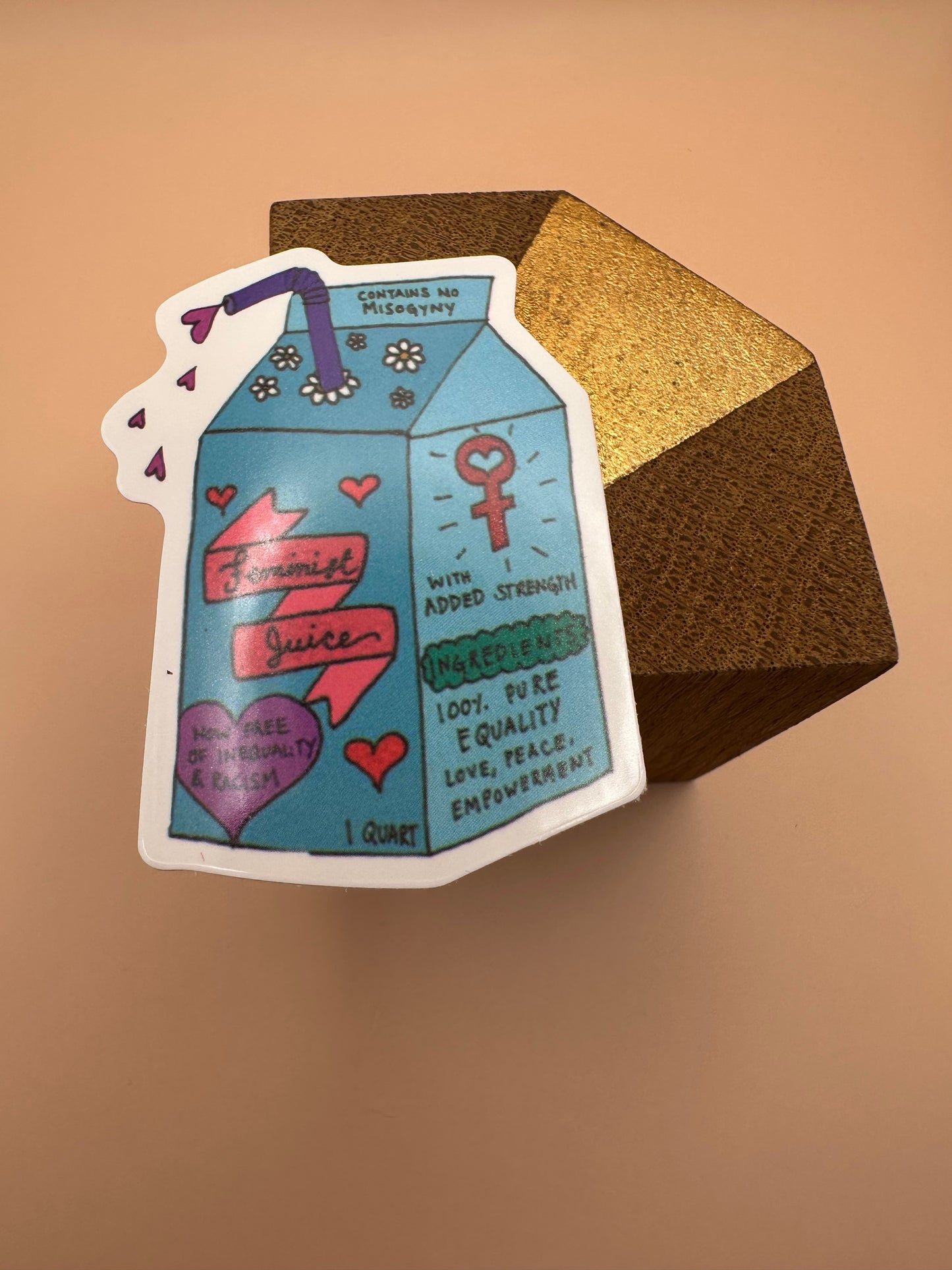 Feminist juice Autocollant/Sticker