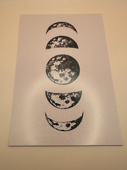 Moon carte déco mur