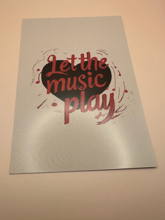 Let the music play