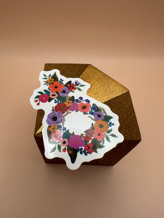 Flowers Autocollant/Sticker