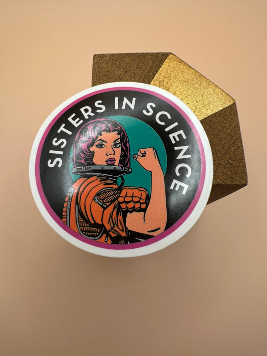 Sisters in science Autocollant/Sticker