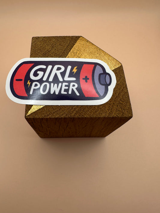 Girl power Autocollant/Sticker