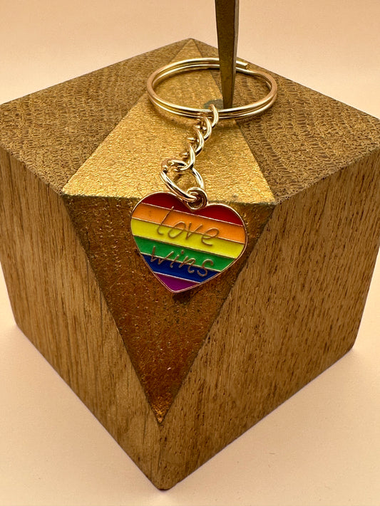 Rainbow love wins Porte Clés