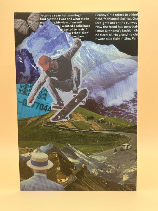 Skate carte déco mur