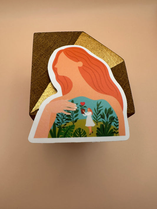 Safe place love Autocollant/Sticker