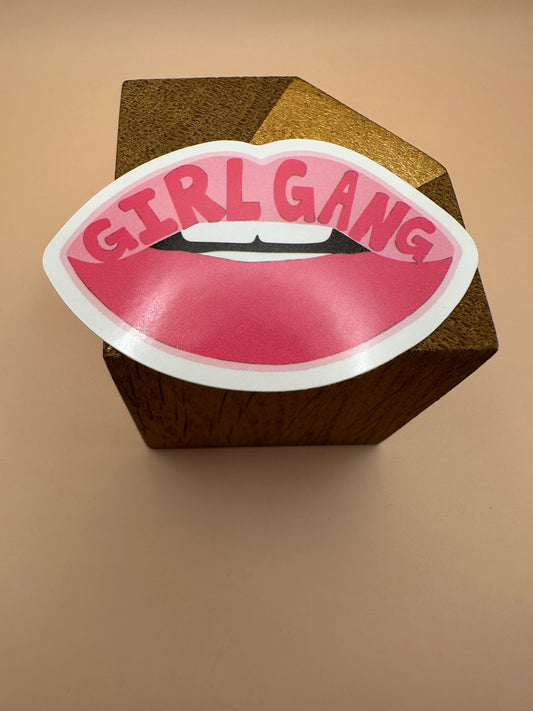 Girl gang Autocollant/Sticker