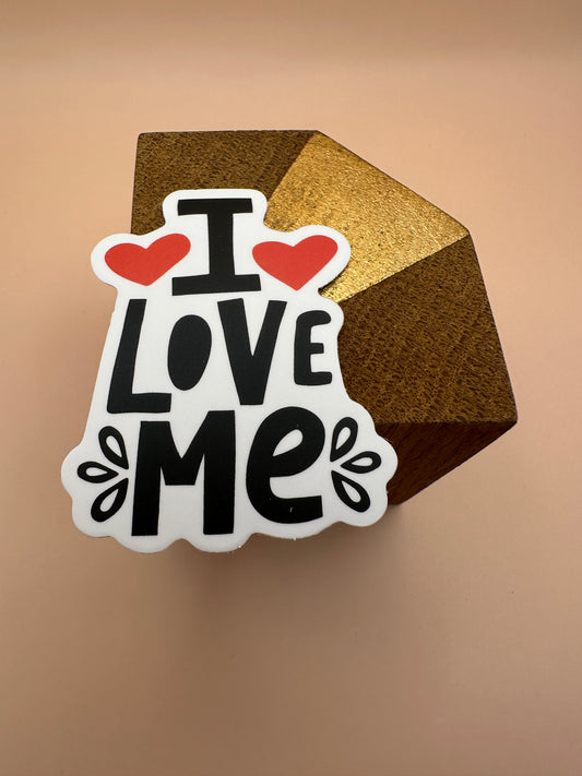 I love me Autocollant/Sticker