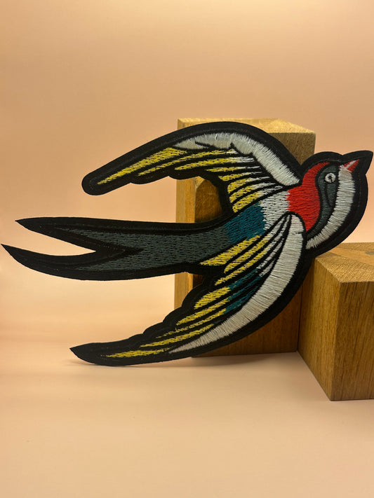 Grand patch hirondelle liberté Pépita Mí Corazón