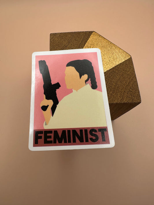 Feminist Autocollant/Sticker