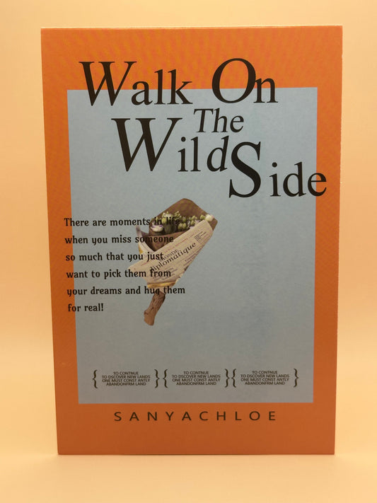 Carte déco Walk in the Wild side
