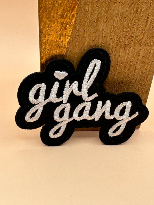 Patch GIRL Gang Feminist Pépita Mí Corazón