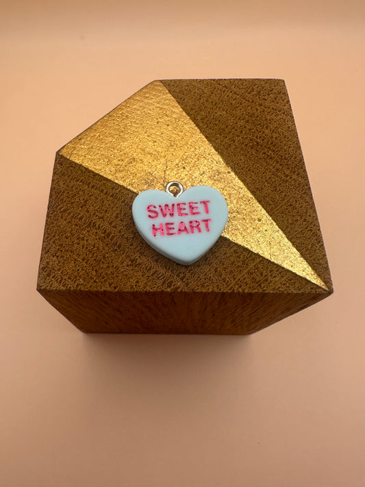 Sweet heart blue Charms/breloques