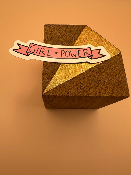 Girl power Autocollant/Sticker