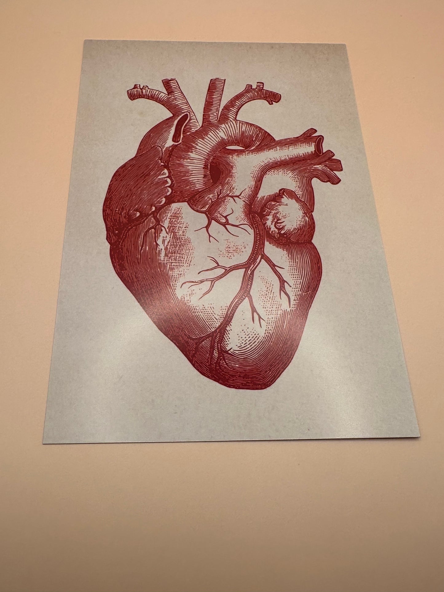 Heart carte déco mur