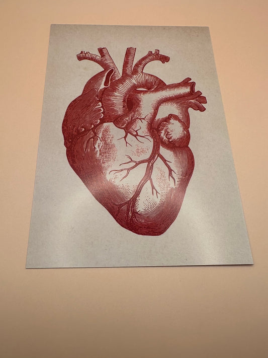 Heart carte déco mur