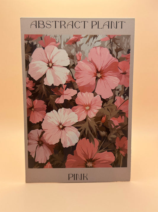 Carte déco pink