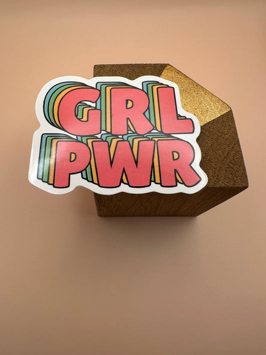 Grl power Autocollant/Sticker