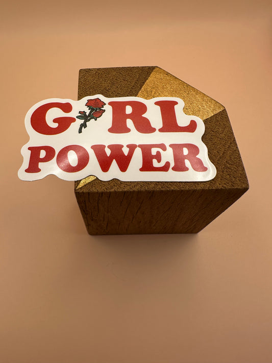 Girl Power Autocollant/Sticker
