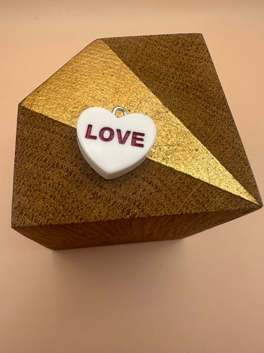 Love White CHarms/Breloques