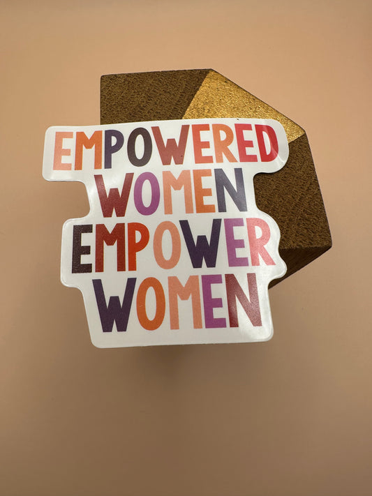 Empowered women Autocollant/Sticker