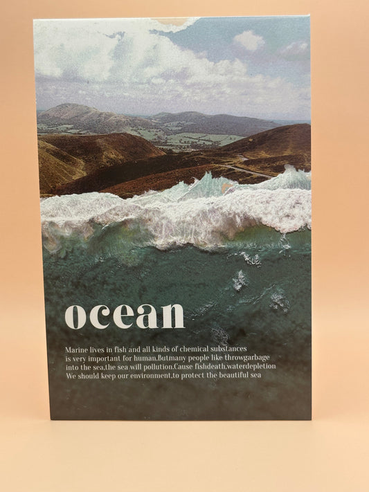 Carte déco Océan