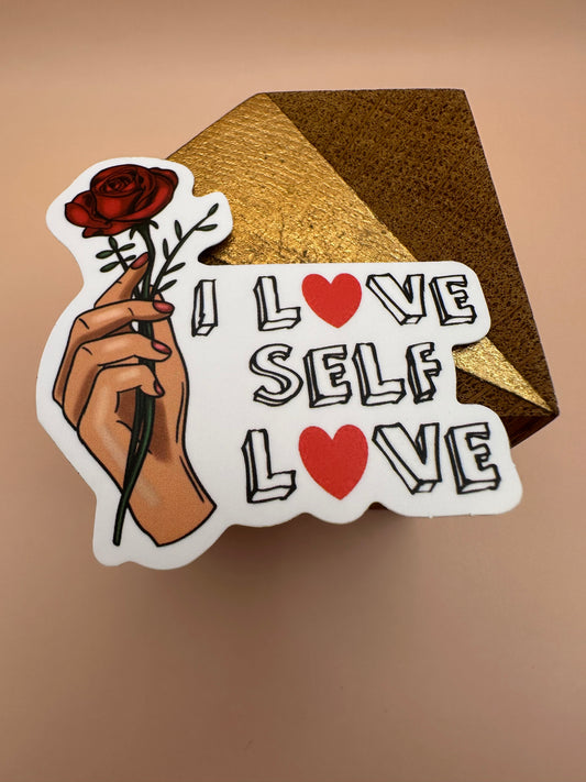 I love self love Autocollant/Sticker