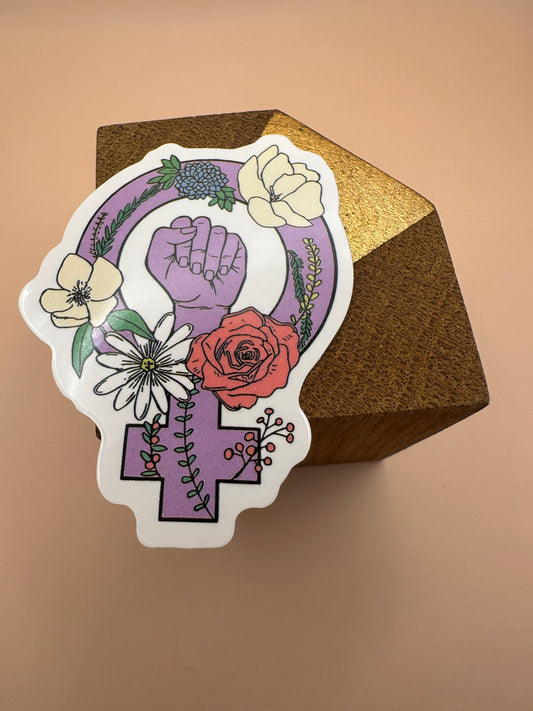 Power of Flowers Autocollant/Sticker