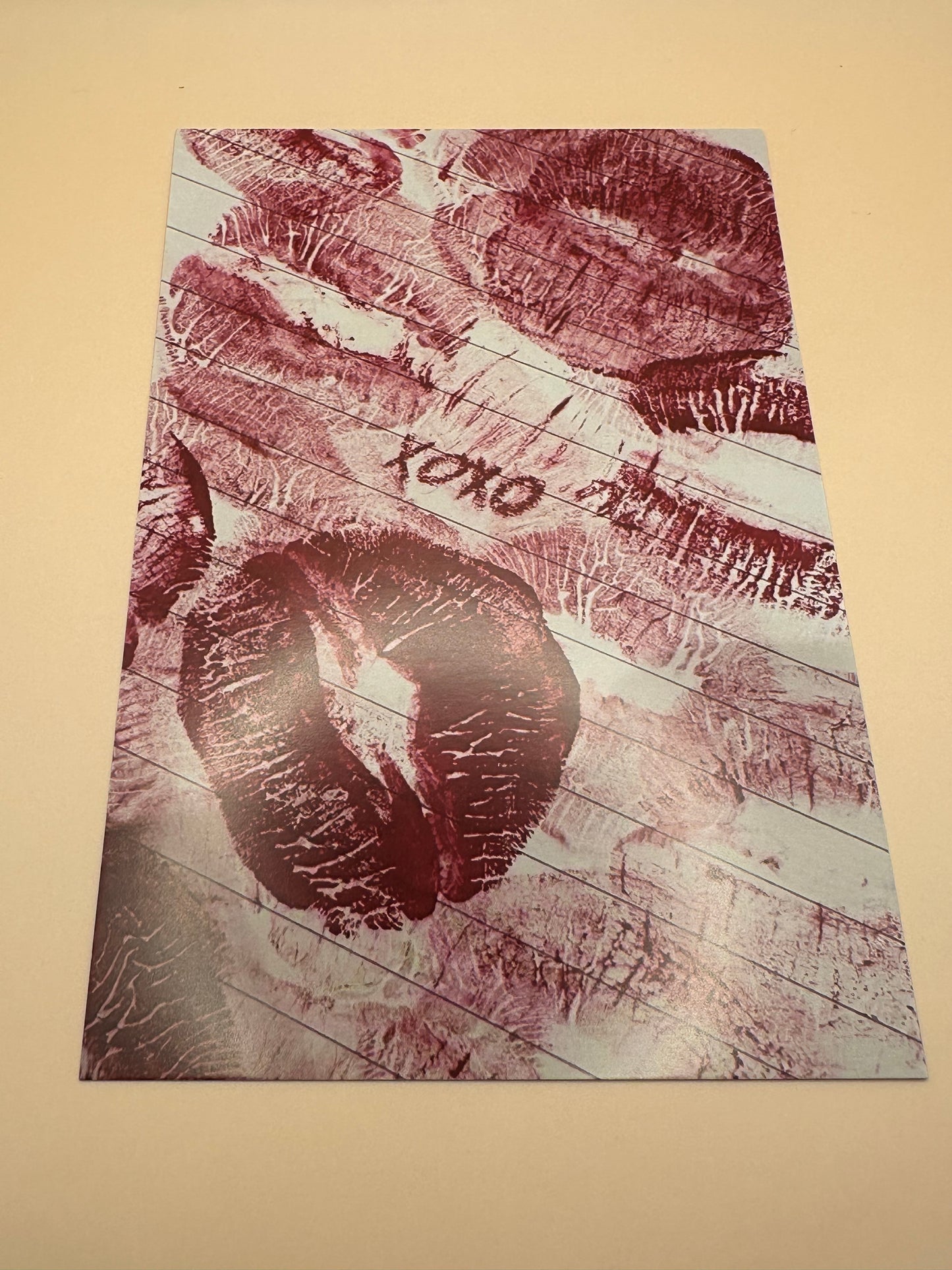 Xoxo carte déco mur