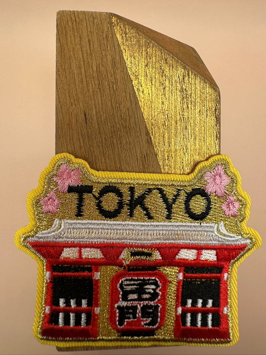 Patch Tokyo  ville Japonaise Pépita Mí Corazón