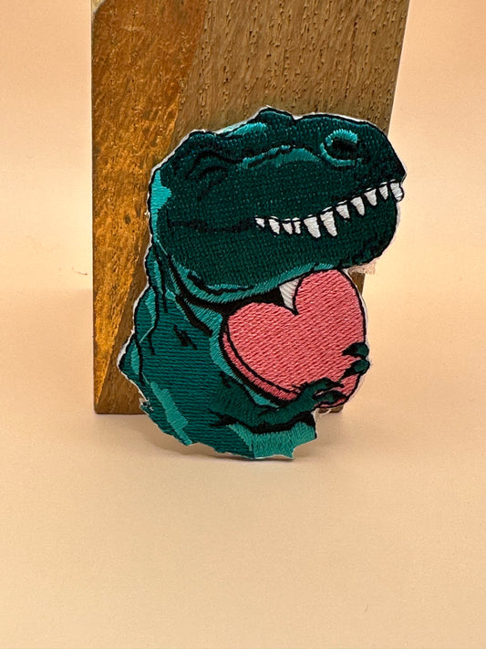Patch dinosaure vert Pépita Mí Corazón