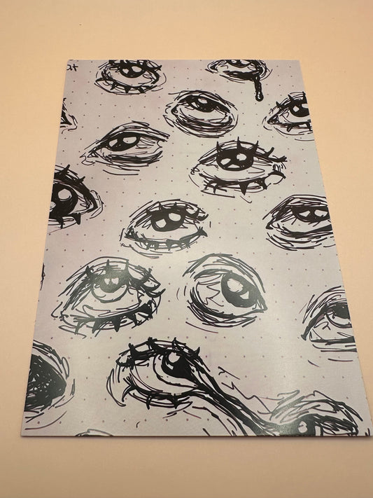 Eyes carte déco mur